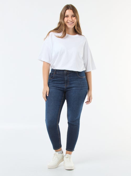 Jean slim taille haute - L28 - Kiabi