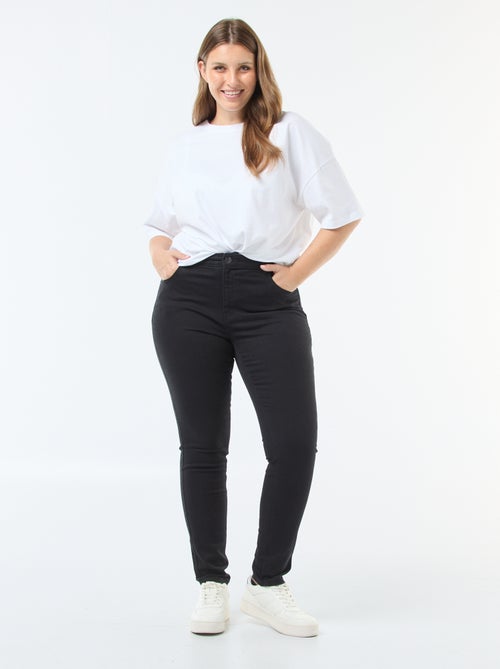 Jean slim taille haute - L28 - Kiabi