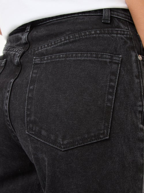 Jean straight taille haute - Kiabi