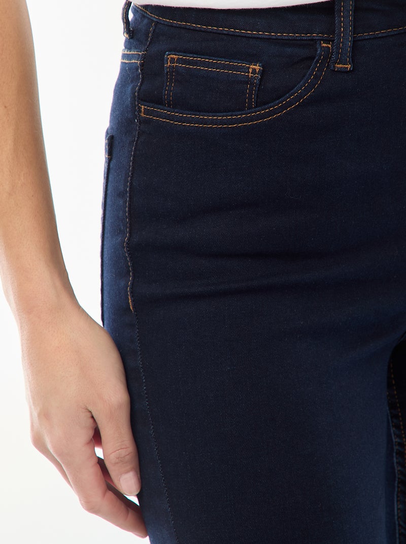 Jean super skinny taille très haute - L28 Bleu - Kiabi