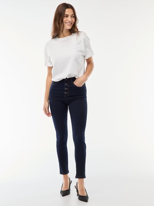 Jean super skinny taille très haute - L32 - Kiabi