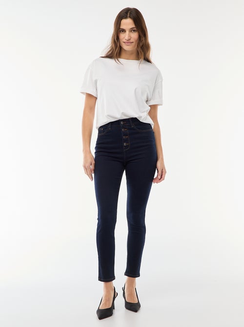 Jean super skinny taille très haute - L34 - Kiabi