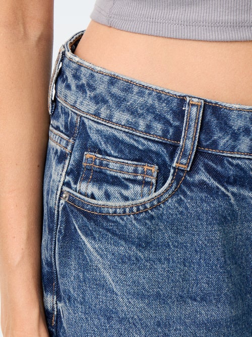 Jean wide leg / coupe large à motif - Kiabi