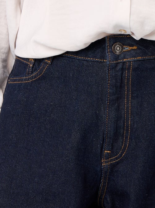 Jean wide leg / coupe large à motif - Kiabi Jean wide leg / coupe large à motif - Kiabi