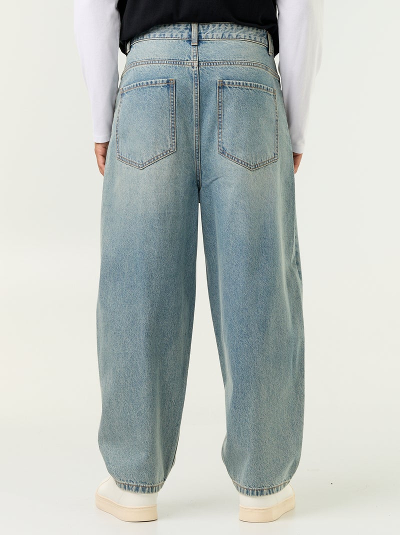 Jeans a taglio ampio 5 tasche Blu - Kiabi