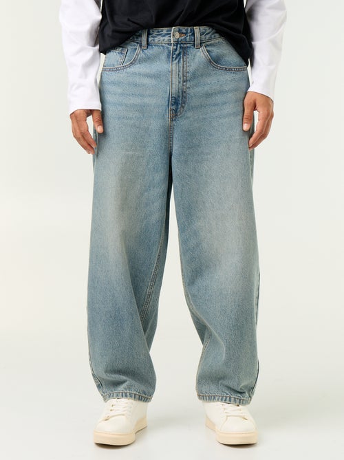 Jeans a taglio ampio 5 tasche - Kiabi