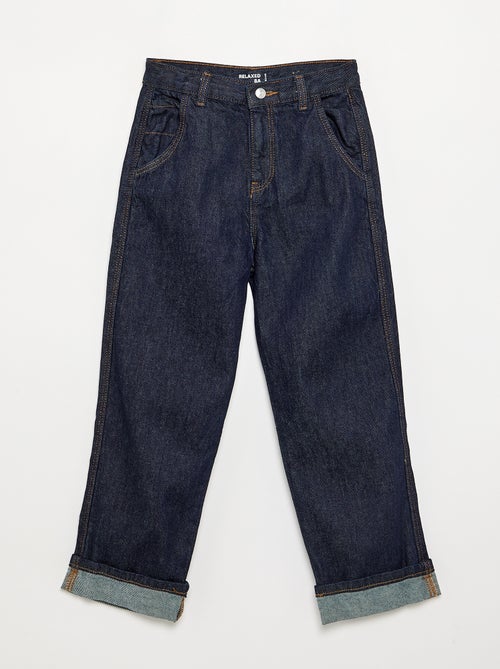 Jeans a taglio dritto a 5 tasche - Kiabi