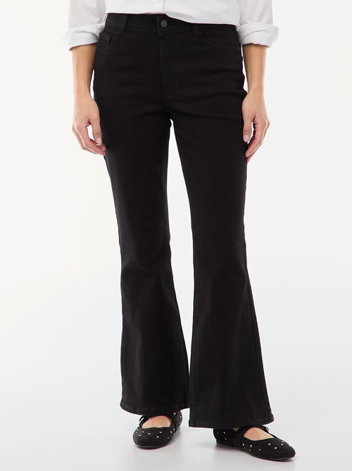 Jeans a vita alta taglio flare/bootcut - L28 - Kiabi