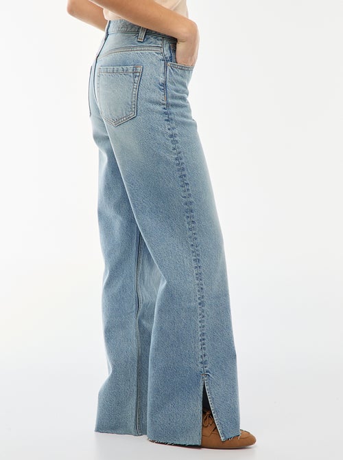 Jeans a vita alta taglio flare/bootcut - Kiabi