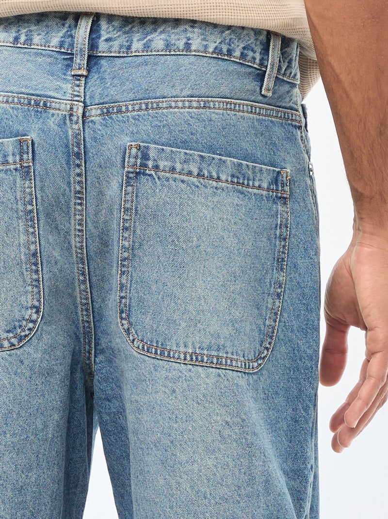 Jeans ampi / relaxed fit a 5 tasche Blu - Kiabi