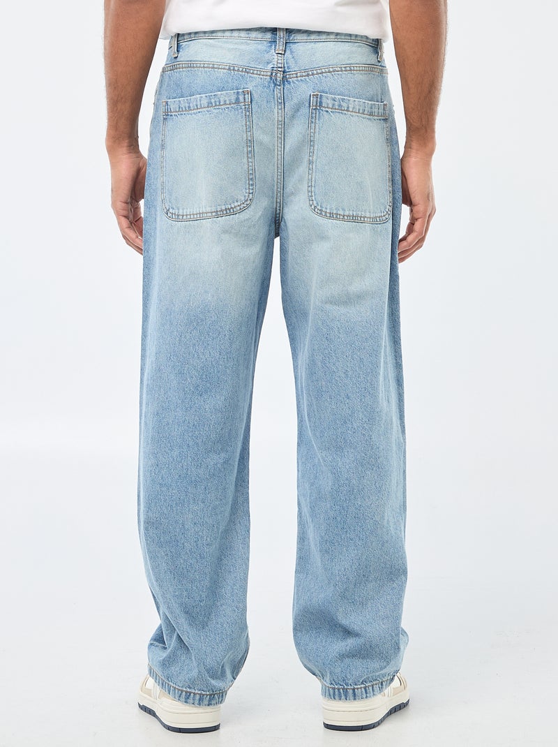 Jeans ampi / relaxed fit a 5 tasche Blu - Kiabi