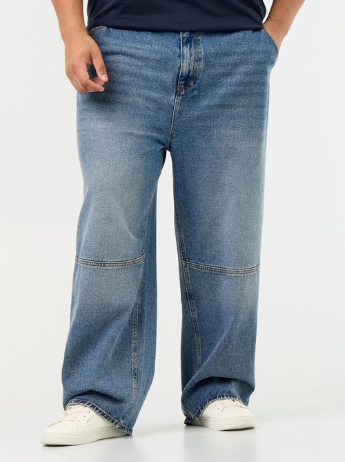 Jeans ampi taglio carpenter - Kiabi