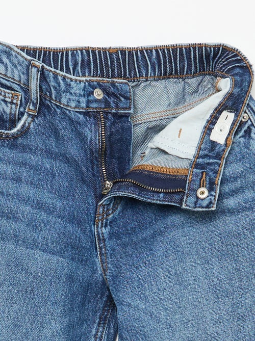 Jeans baggy tinta unita 5 tasche - Kiabi