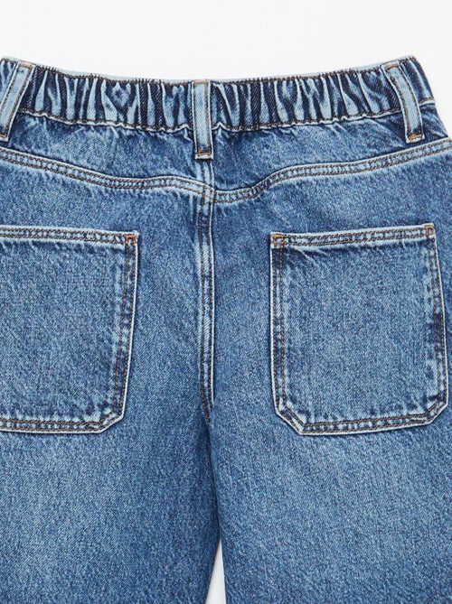 Jeans baggy tinta unita 5 tasche - Kiabi