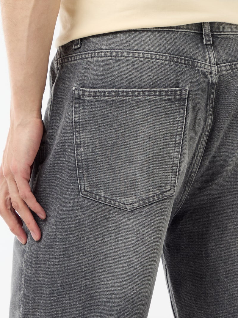Jeans-Bermuda Grau - Kiabi