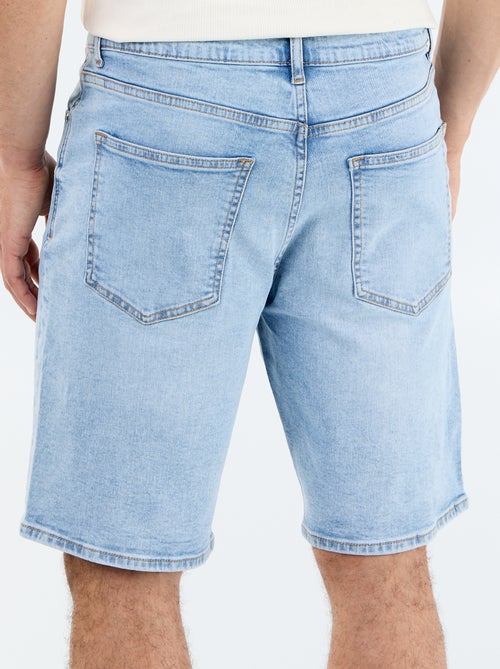 Jeans-Bermuda Slim Fit - Kiabi Jeans-Bermuda Slim Fit - Kiabi