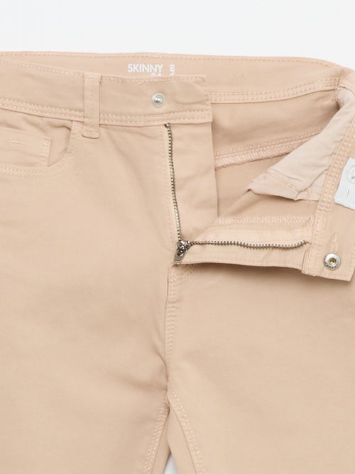 Jeans-Caprihose mit Fransen - Kiabi