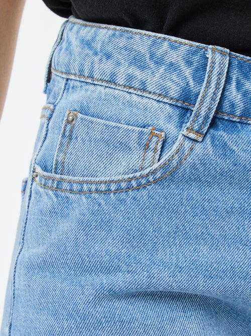 Jeans denim straight in cotone - Kiabi Jeans denim straight in cotone - Kiabi