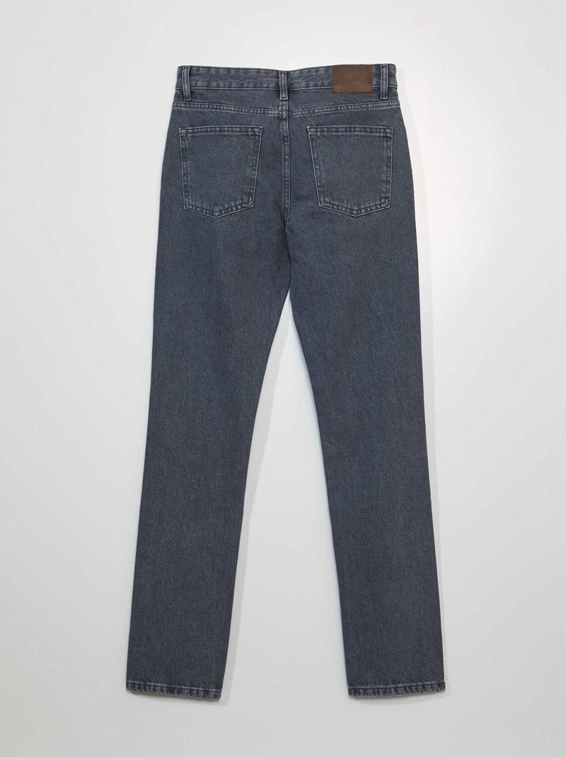 Jeans dritto - L34 GRIGIO - Kiabi