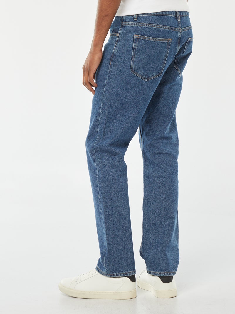Jeans dritto a 5 tasche - L30 BLU - Kiabi