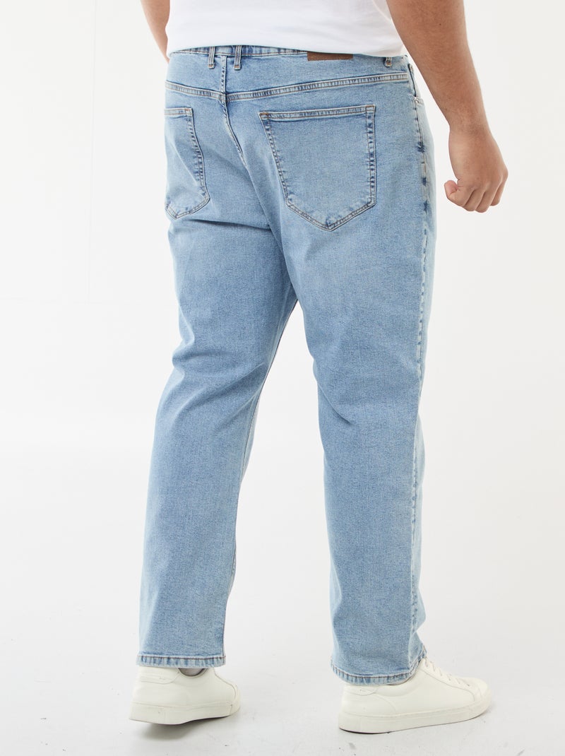 Jeans dritto a 5 tasche - L30 BLU - Kiabi