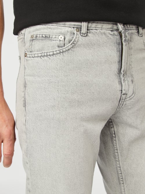 Jeans dritto a 5 tasche - L30 - Kiabi