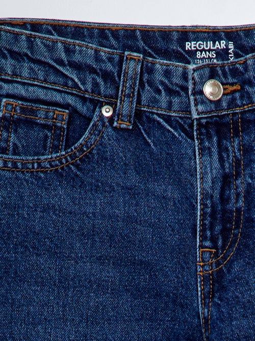 Jeans dritto a 5 tasche - Kiabi