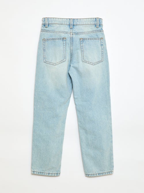 Jeans dritto a 5 tasche - Kiabi