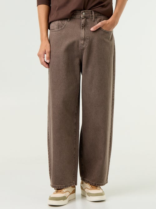 Jeans im Super Baggy Schnitt - Kiabi Jeans im Super Baggy Schnitt - Kiabi