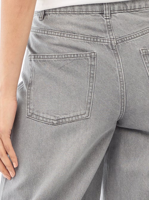 Jeans im Wide-Leg-Schnitt mit 5 Taschen - Kiabi