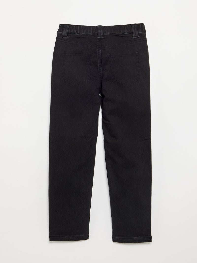 Jeans mit verstellbarem Bund - Kollektion "einfach anzuziehen" Grau - Kiabi