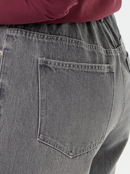 Jeans mit weitem Schnitt und Umschlag am Saum - Kiabi