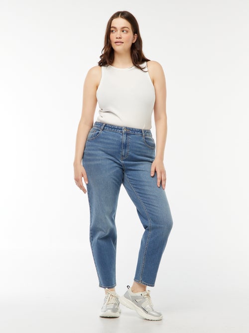 Jeans mom a vita alta - L30 - Kiabi