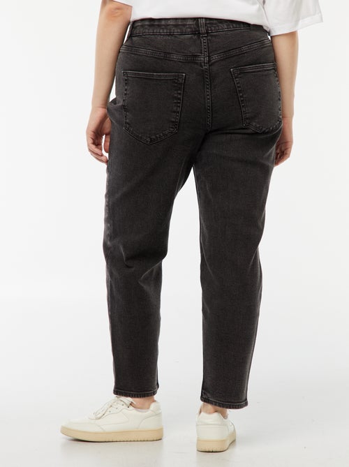 Jeans mom a vita alta 5 tasche - L32 - Kiabi Jeans mom a vita alta 5 tasche - L32 - Kiabi