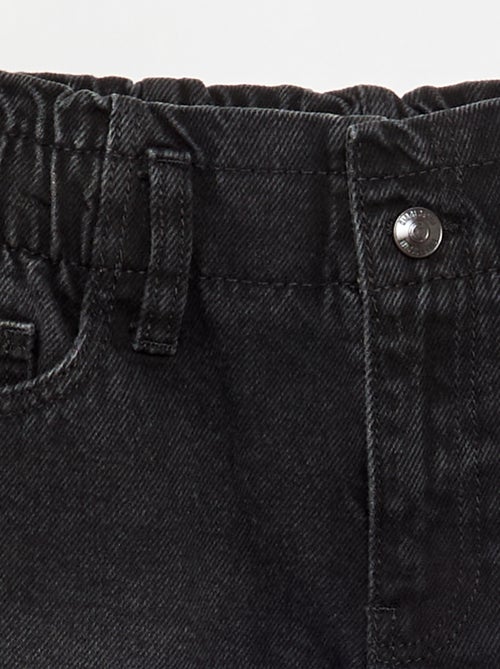 Jeans mom paperbag - Kiabi