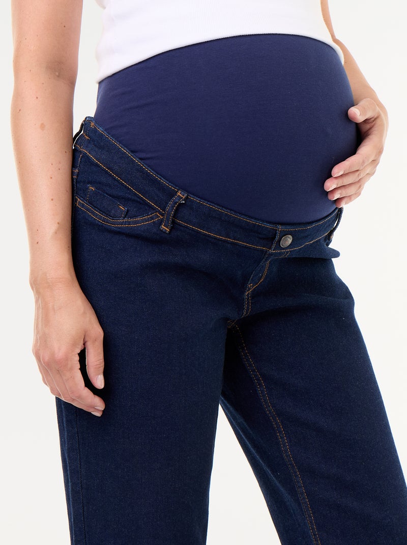 Jeans premaman taglio mom Blu - Kiabi