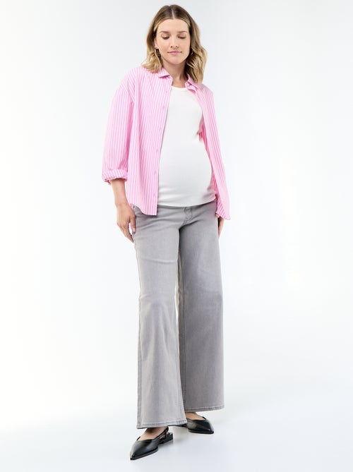 Jeans premaman wide leg - Kiabi Jeans premaman wide leg - Kiabi