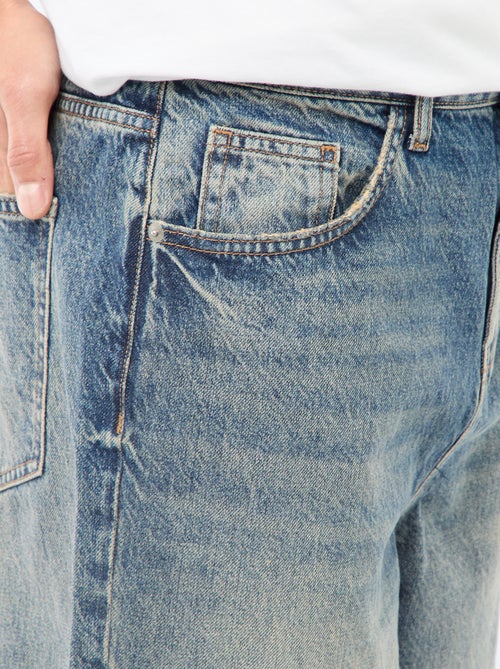 Jeans regular base risvoltata - L32 - Kiabi