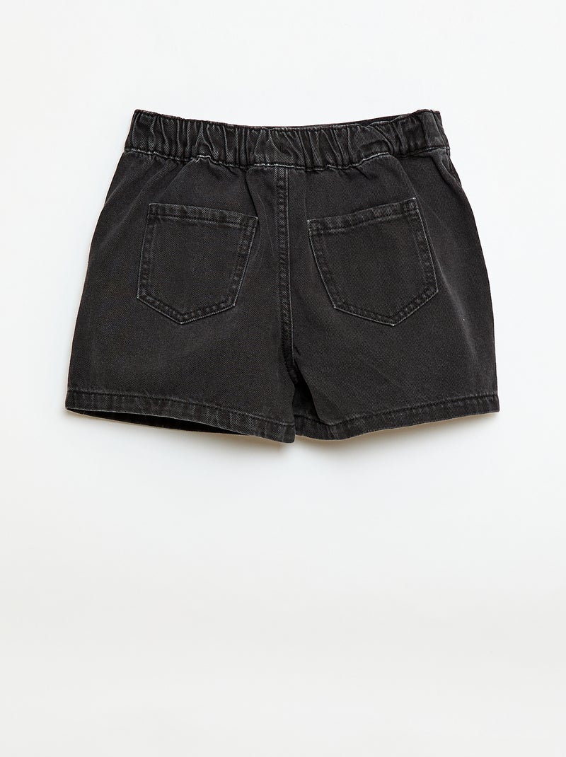 Jeans-Rock-Shorts Grau - Kiabi