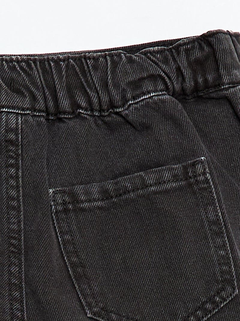Jeans-Rock-Shorts Grau - Kiabi