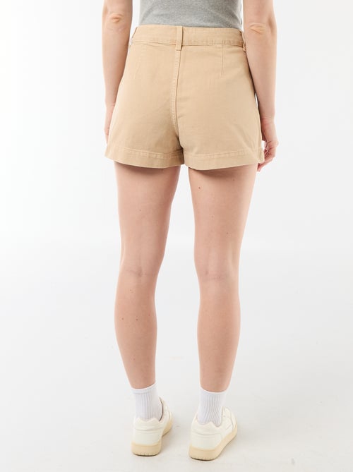 Jeans-Short mit geflochtenen Taschen - Kiabi