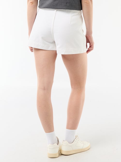 Jeans-Short mit geflochtenen Taschen - Kiabi
