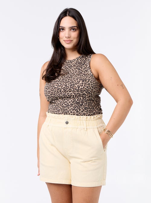 Jeans-Short mit Taschen - Kiabi