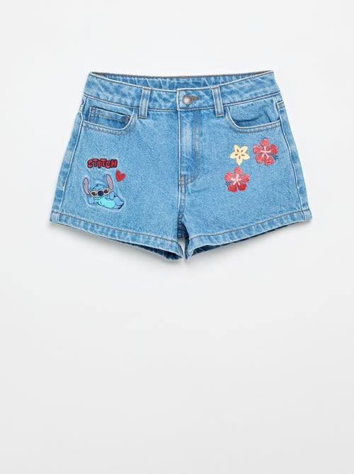 Jeans-Short 'Stitch' 'Disney' - Kiabi