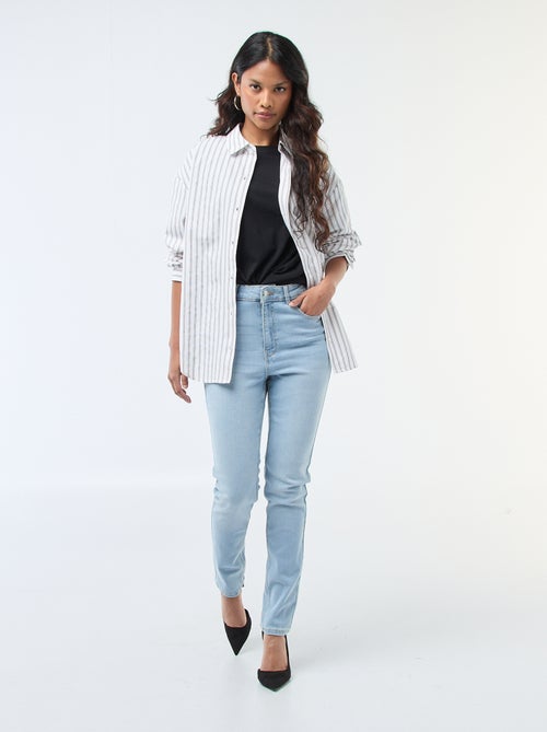 Jeans skinny a vita alta - L30 - Kiabi
