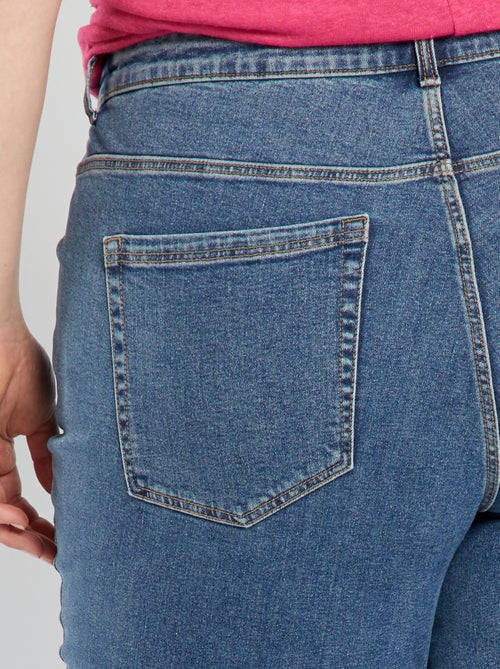 Jeans slim a vita alta - L32 - Kiabi