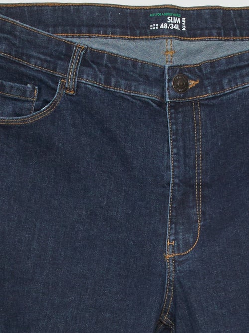 Jeans slim a vita alta - L34 - Kiabi Jeans slim a vita alta - L34 - Kiabi