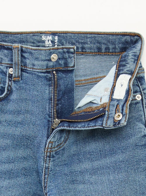 Jeans slim a vita alta regolabile - Kiabi