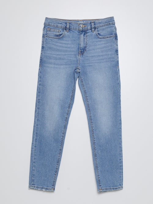 Jeans slim con vita regolabile - Kiabi