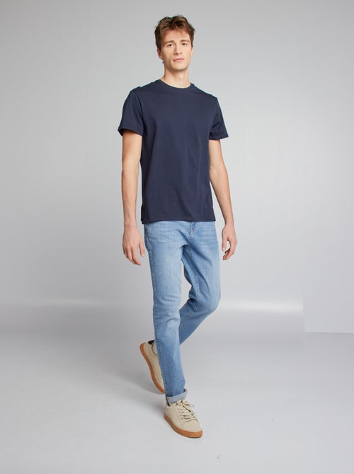 Jeans slim in cotone stretch - L36 - Kiabi Jeans slim in cotone stretch - L36 - Kiabi